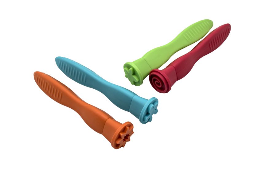 Soft Grip Muster Stempel 4er Set